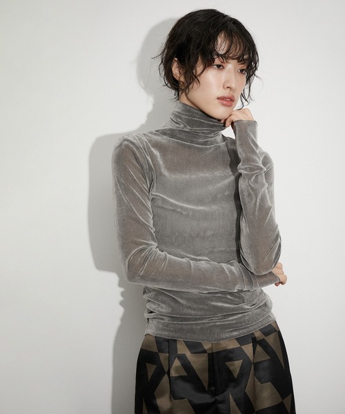 フロッキーチュールプルオーバー（Tシャツ/カットソー）｜ADAM ET ROPE