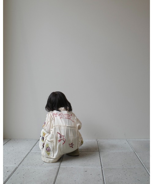 Embroidery Patchwork Shirts（KIDS）（シャツ/ブラウス）｜TODAYFUL