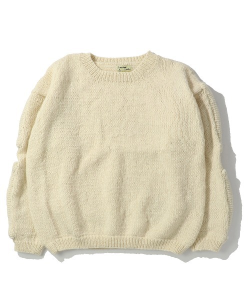 niche.（ニッチ）の「MacMahon Knitting Mills Crew Neck Knit-3D Arm
