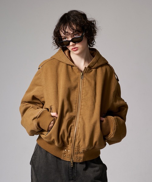 ANDER HUNK（アンダーハンク）の「Short Duck Hood Jacket/ショート
