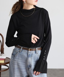 ベルスリーブ」に該当するレディースのTシャツ/カットソー（長袖