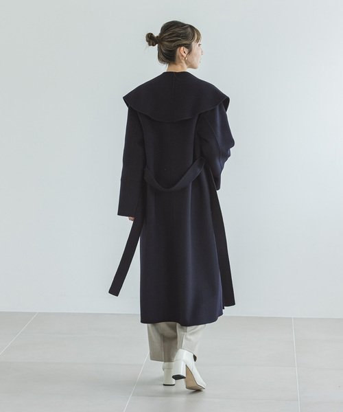 Noble（ノーブル）の「Super160s リバーワイドカラーコート（その他