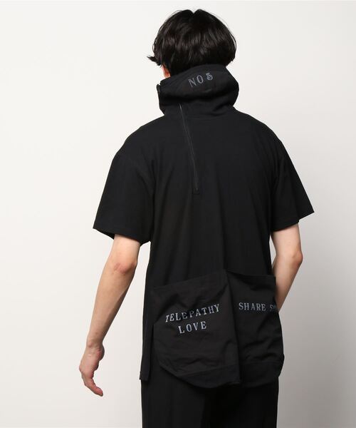 Share spirit ガスマスクニットポロカットソー SHARE SPIRIT（シェアー