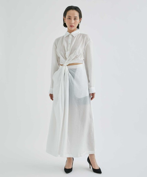 HARUNOBUMURATA/ハルノブムラタ】HARPER/ドレス・ワンピース（シャツ