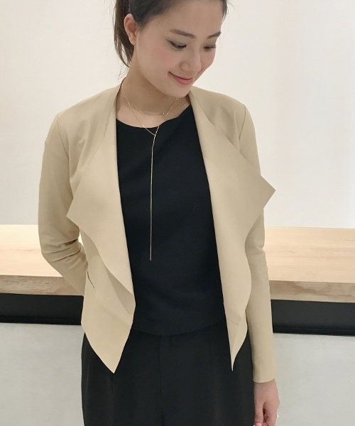 Rawtus（ロータス）の「Rawtus ゴートレザージャケット◇（ノーカラー