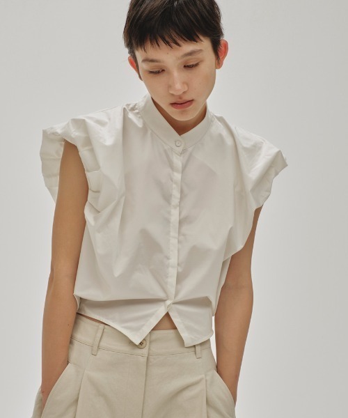 セール】Puffshoulder Compact Shirts（シャツ/ブラウス）｜TODAYFUL