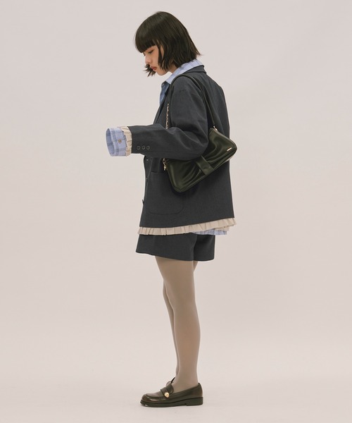 frill layered design jacket / フリルレイヤードデザインジャケット