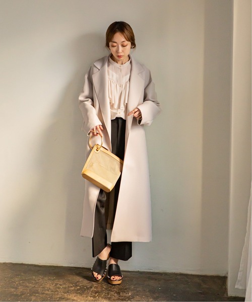 Noble（ノーブル）の「トリプルクロスラフチェスターコート