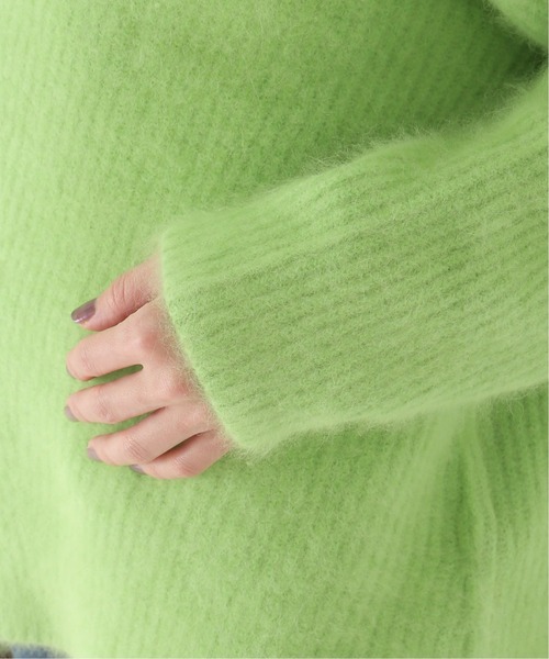 plage（プラージュ）の「FurアゼVネックプルオーバー◇（ニット