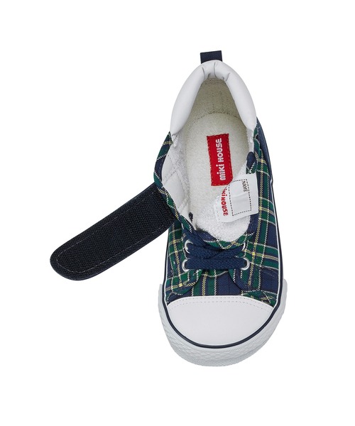 ミキハウスチェック キッズシューズ（スニーカー）｜MIKI HOUSE