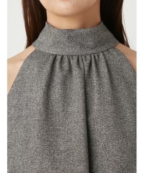 FRAY I.D（フレイアイディー）の「ホルターネックカットトップス（T