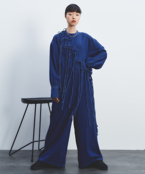 デニムオールインワン（つなぎ/オールインワン）｜PERNA（ペルナ）の