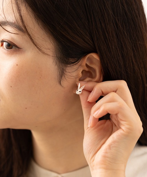 アニマルモチーフ ピアス【韓国製】（ピアス（両耳用））｜gargle