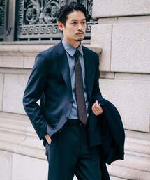 EDIFICE｜エディフィスのテーラードジャケット（ブルー・ネイビー/青色