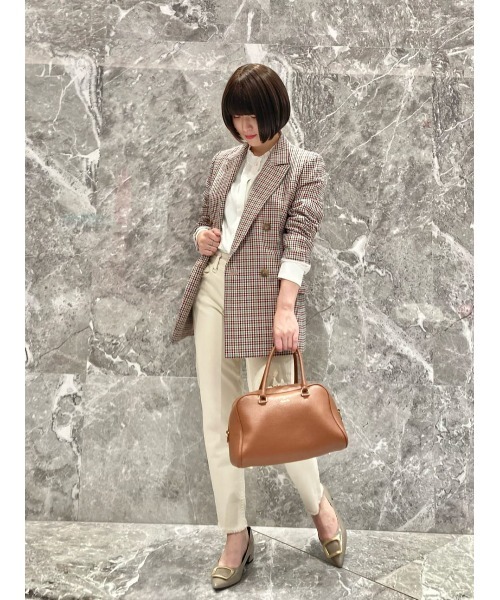 allureville（アルアバイル）の「リオペルカラーチェックダブル