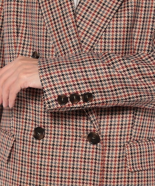 allureville（アルアバイル）の「リオペルカラーチェックダブル