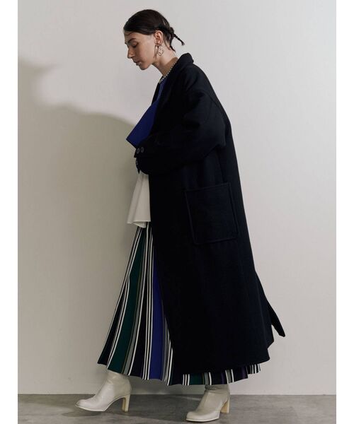 UN3D.（アンスリード）の「アシメカラーウールコート（その他アウター