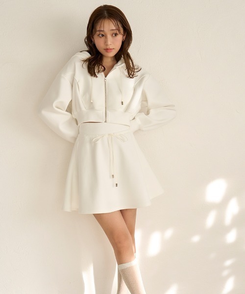 SNIDEL（スナイデル）の「スウェットミニセットアップ（ワンピース