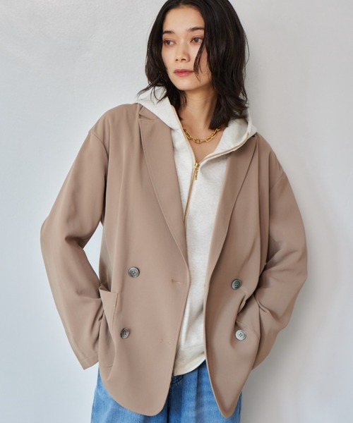 セール】BARNYARDSTORM / ダブルクロスジャケット / 洗濯機で洗える