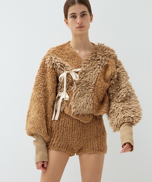 leinwande（ラインヴァンド）の「Boa Hand Knitted Shorts（その他