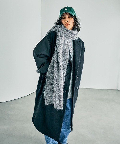 LEPSIM（レプシィム）の「メルトンドッキングコート 243743