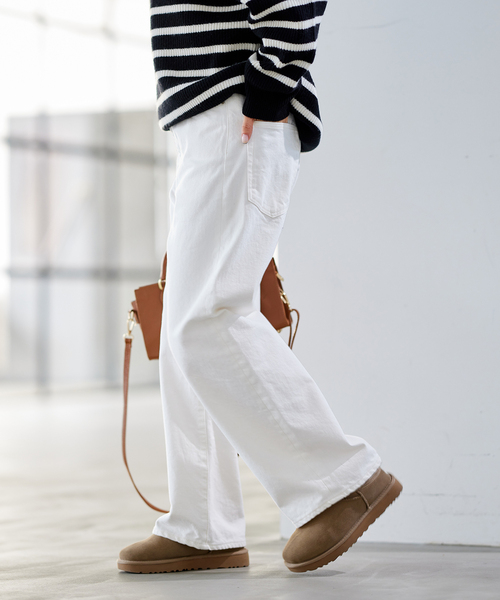 FRAMeWORK（フレームワーク）の「≪追加≫デニムストレートパンツ