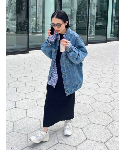 Ungrid（アングリッド）の「ビッグシルエットデニムジャケット（デニム