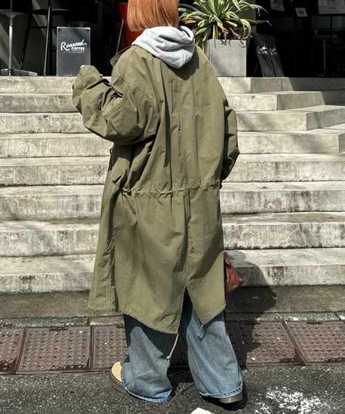 GEVACO（ゲバコ）の「【GEVACO】ミリタリーロングコート（ミリタリー