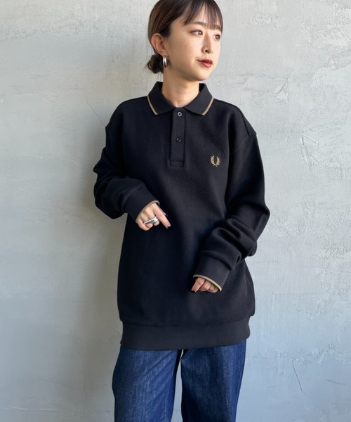 セール】[FRED PERRY/フレッドペリー] 別注 ワンポイントロゴ刺繍