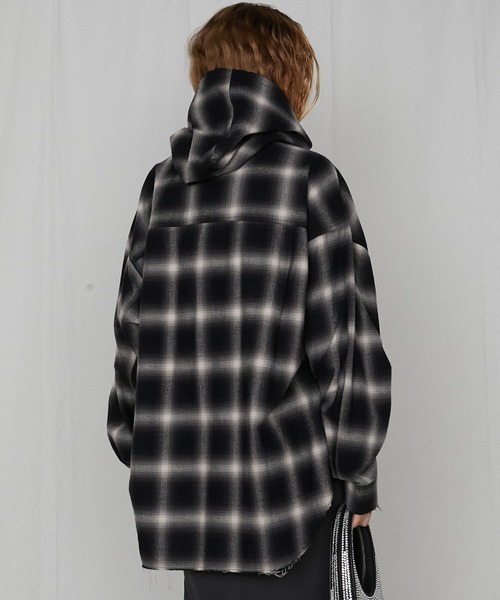 PRANK PROJECT（プランクプロジェクト）の「フーデッドチェックシャツ