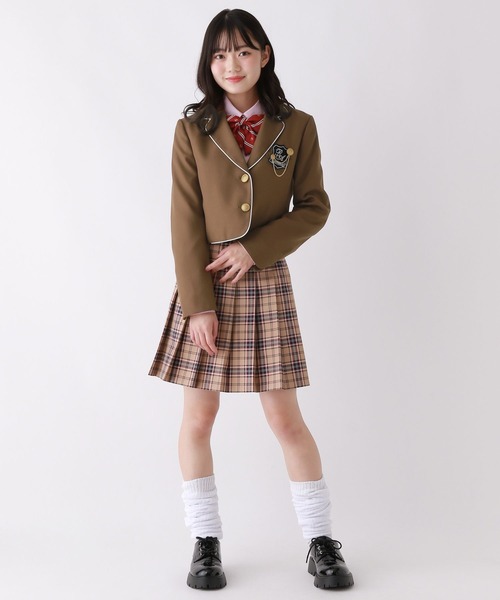 セール】【卒服2026】ボレロジャケット（ノーカラージャケット