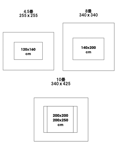 PICFAIR RUG 120x160 ピクフェアラグ（ラグ/マット）｜journal