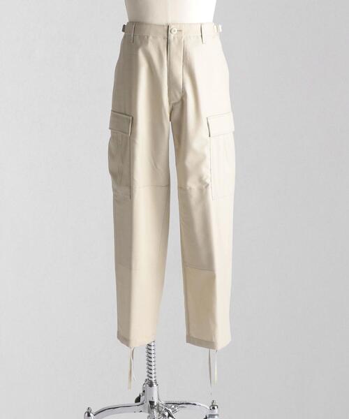 LOEFF（ロエフ）の「＜LOEFF（ロエフ）＞W サキソニー カーゴパンツ