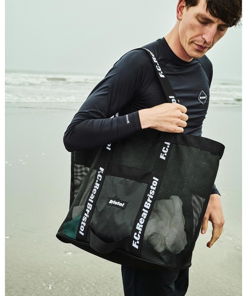 F.C.Real Bristol（エフシーレアルブリストル）の「MESH TOTE BAG