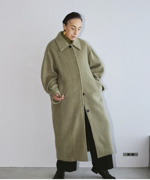 TODAYFUL（トゥデイフル）の「シャギーオーバーコート（チェスター