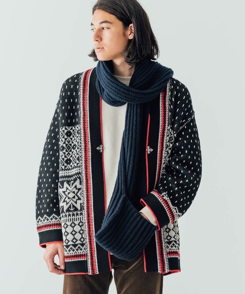 CORGI（コーギ）の「【Corgi】〈別注〉ポケット付きマフラー（マフラー