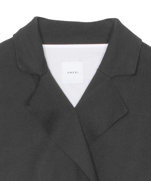 Ameri（アメリ）の「MINI JACKET DOCKING SHIRTS（シャツ/ブラウス