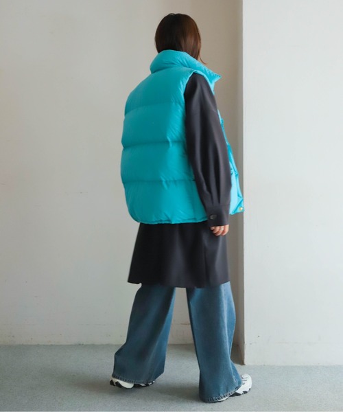 ハンガリーグースダウン ロングベスト | NOMBRE IMPAIR