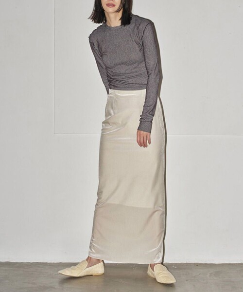 TODAYFUL（トゥデイフル）の「【TODAYFUL/トゥデイフル】Pencil Velour