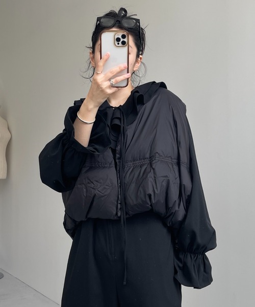 セール】egg down vest / エッグショートダウンベスト（ダウンベスト