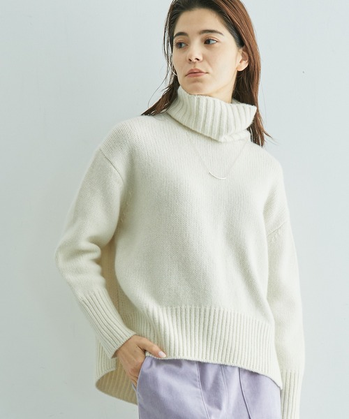 ROPE'（ロペ）の「タスマニアウールタートルネックニット（ニット