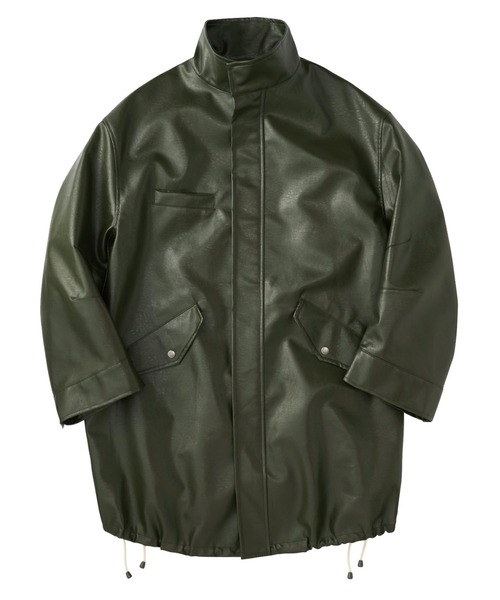 Knuth Marf/クヌースマーフ】label leather jacket（ブルゾン）｜Knuth