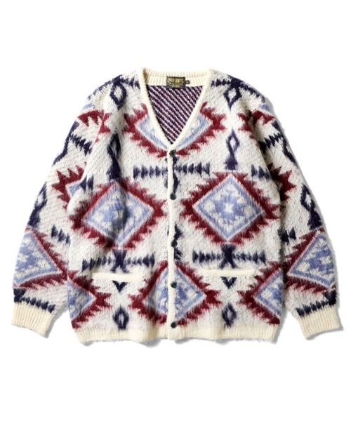 セール】［UNIVERD72/ユニバード］MOHAIR TOUCH KNIT CARDIGAN