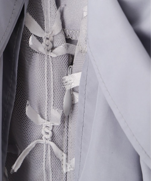 セール】◇リボンチュールフレアーワンピース（ワンピース）｜JILL by