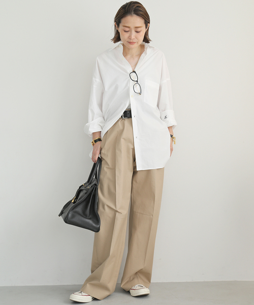 Deuxieme Classe（ドゥーズィエムクラス）の「*TUCK CHINO ワイド