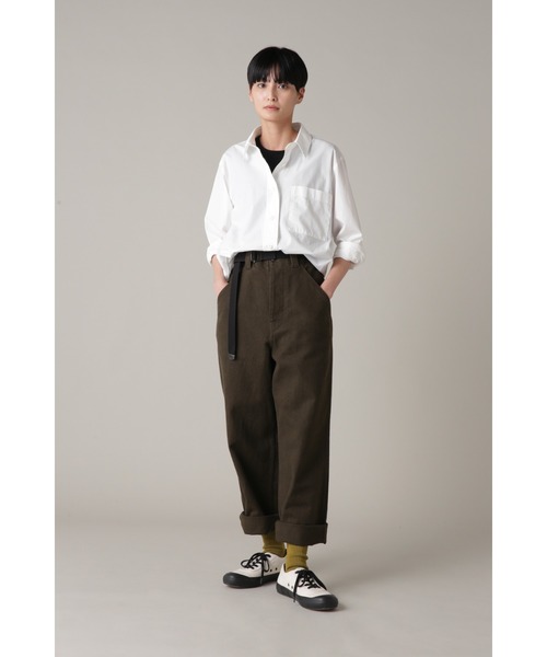 MHL.（エムエイチエル）の「WORN LINEN COTTON DRILL（その他パンツ
