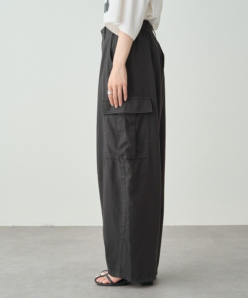 セール】カーブシルエットカーゴパンツ（カーゴパンツ）｜PUAL CE CIN