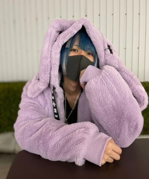 REFLEM（レフレム）の「『REFLEM/レフレム』うさ耳BIGファーパーカー