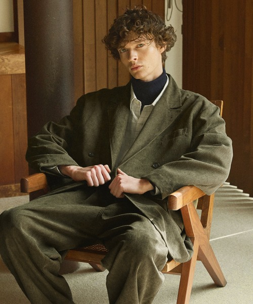 Bleme（ブレム）の「コーデュロイリラックスダブルテーラード