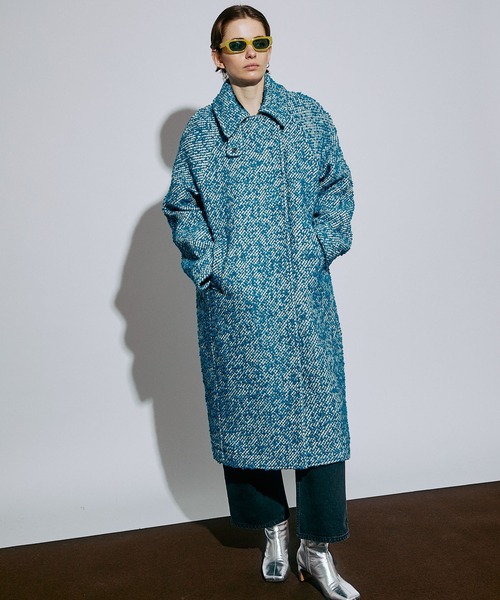 MAISON SPECIAL（メゾンスペシャル）の「ループツイードステンカラー